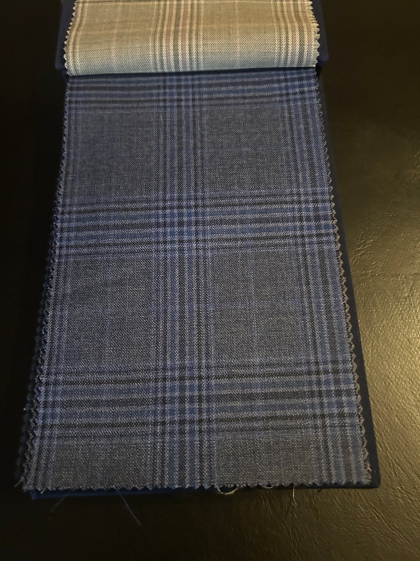 Single Breasted Plaid 100% Super 120's Wool