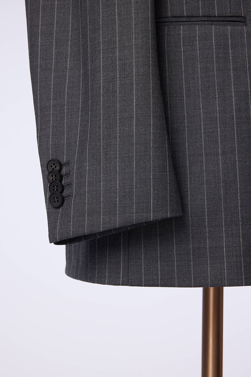 Grey W/ Pinstripe