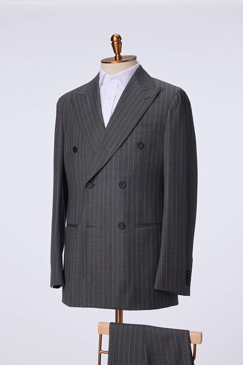Grey W/ Pinstripe
