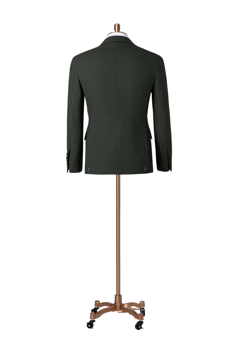 Dark Green Wool Suit- DAX7853