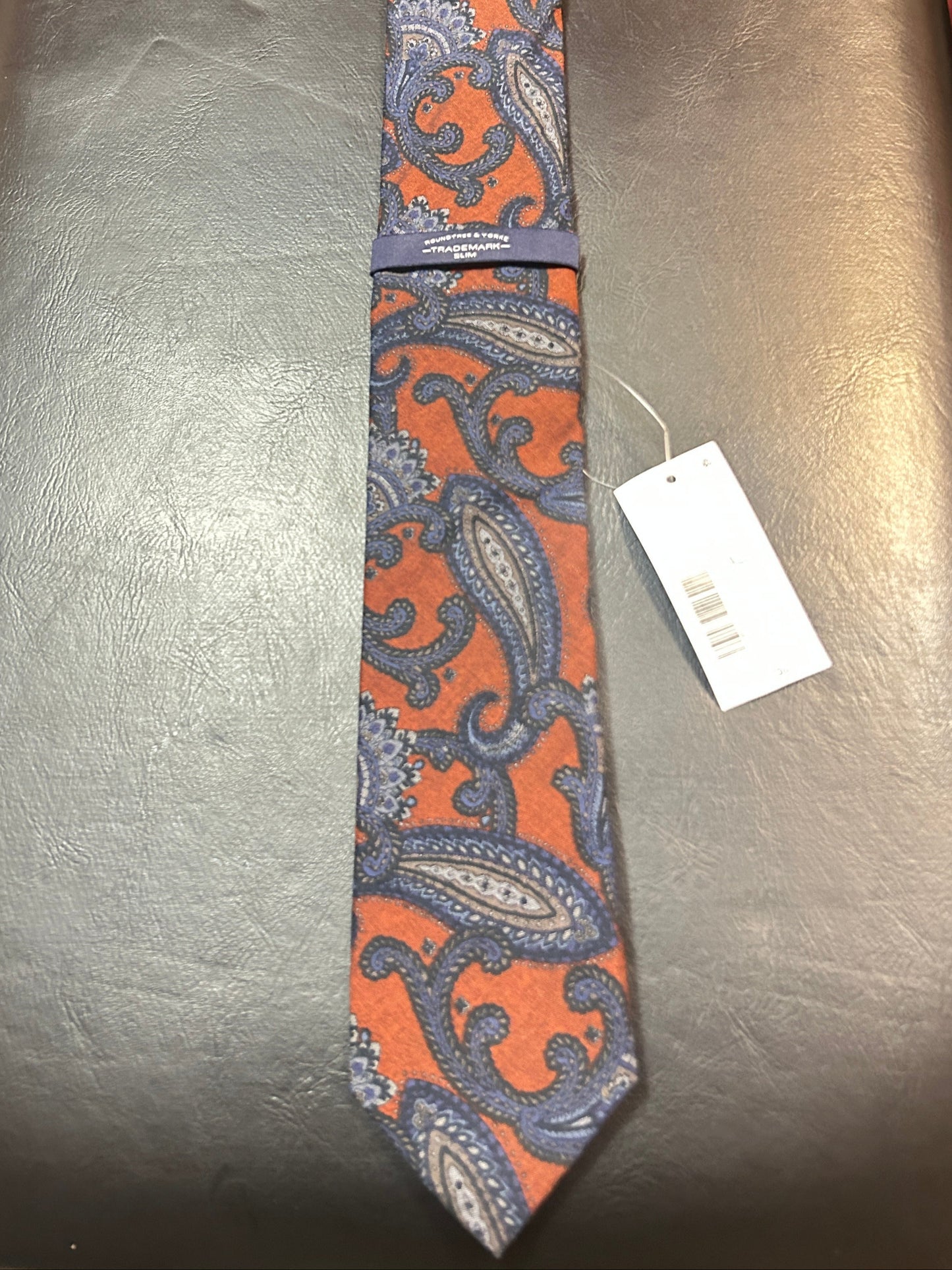 Cremieux Cotton/Silk Blend Tie