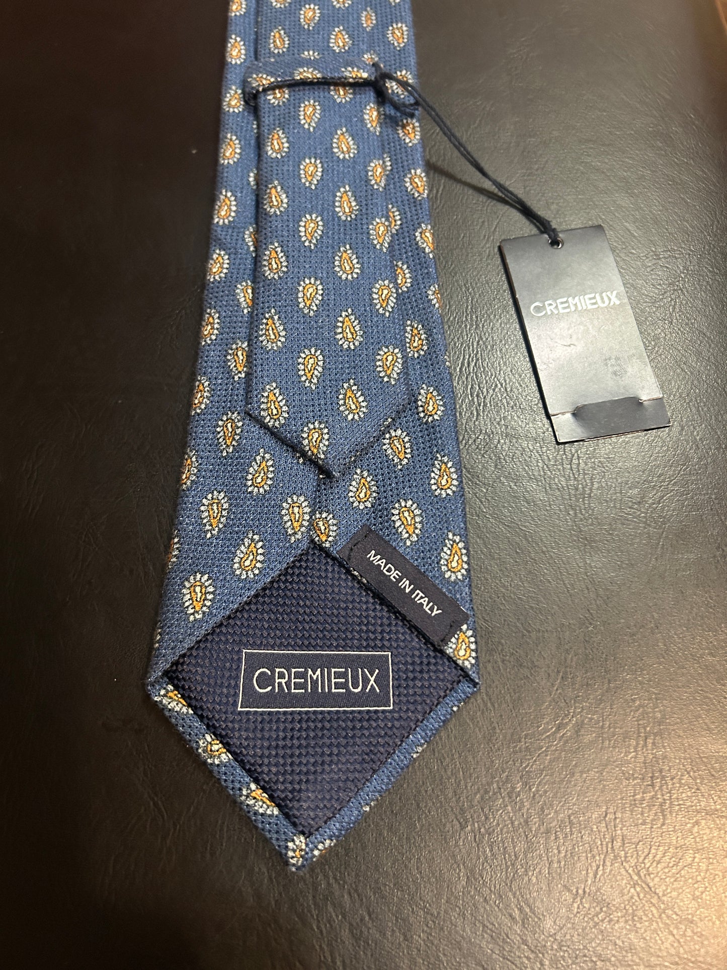 Cremieux Cotton/Silk Blend Tie