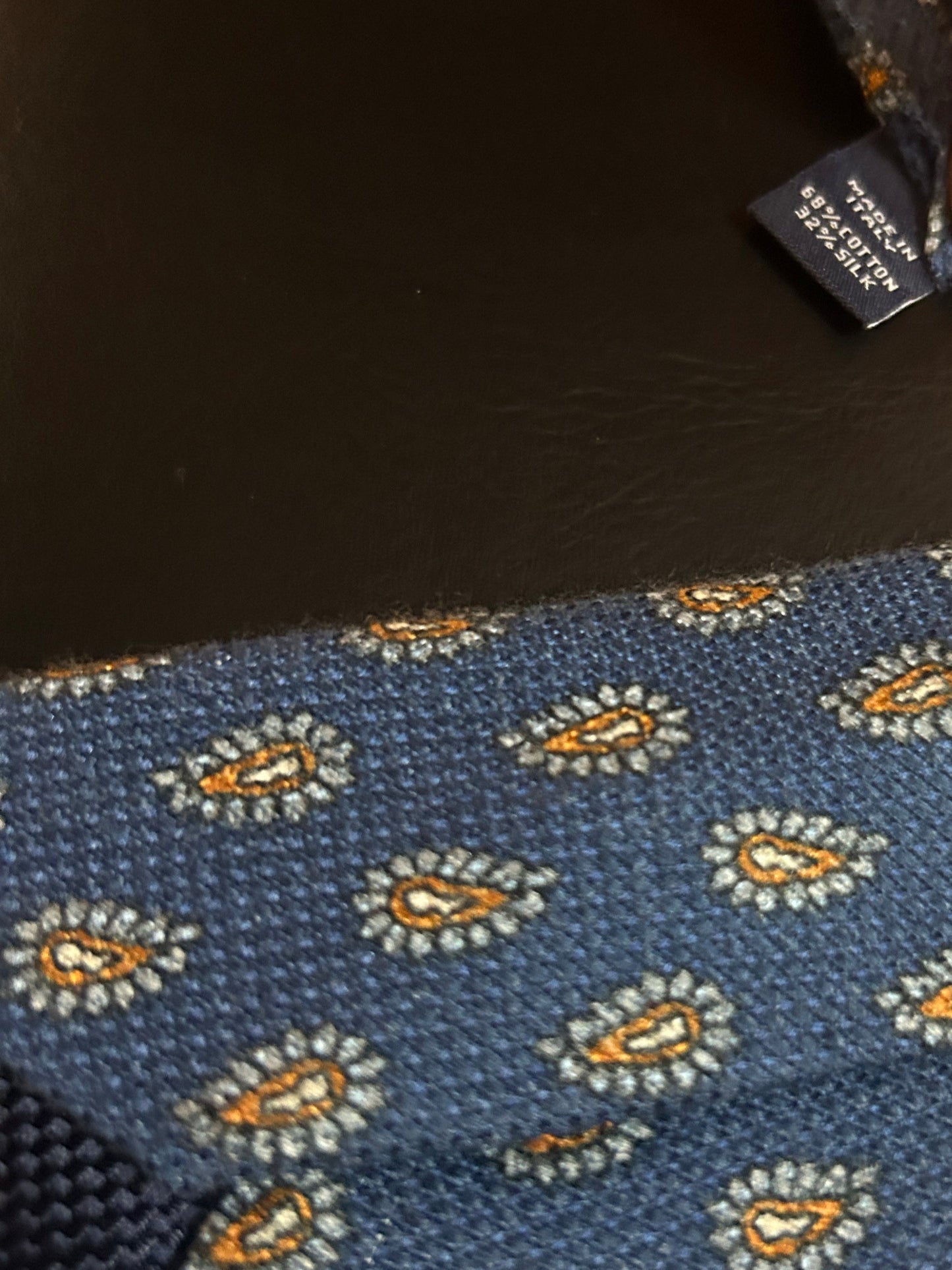 Cremieux Cotton/Silk Blend Tie